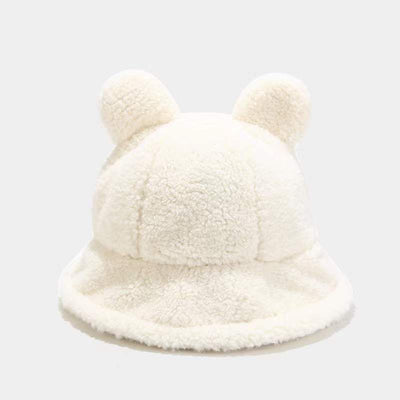 Thickened Lamb Wool Warm Casual Basin Hat