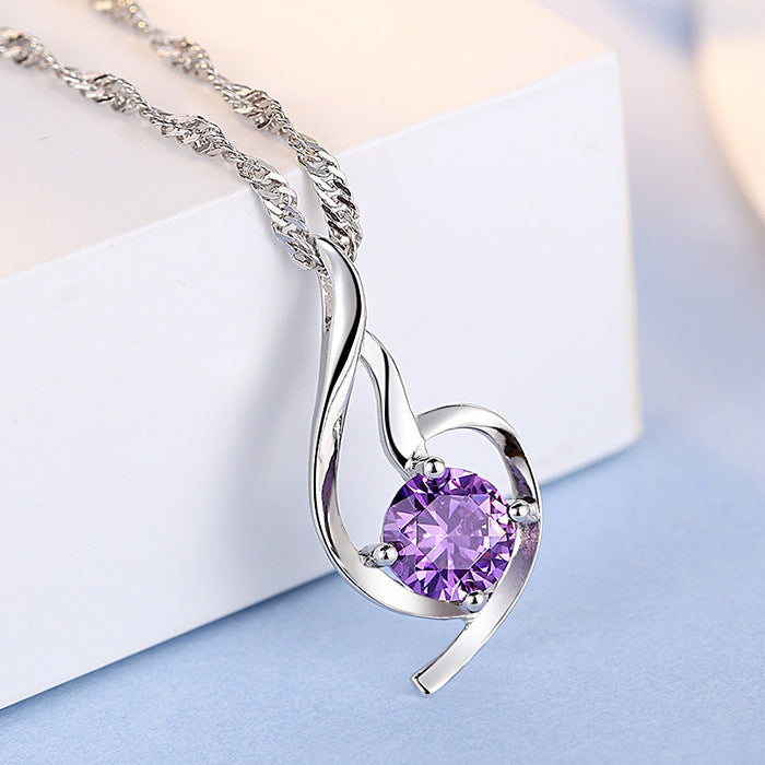 925 Sterling Silver Pendant Chain soft ladies fashion