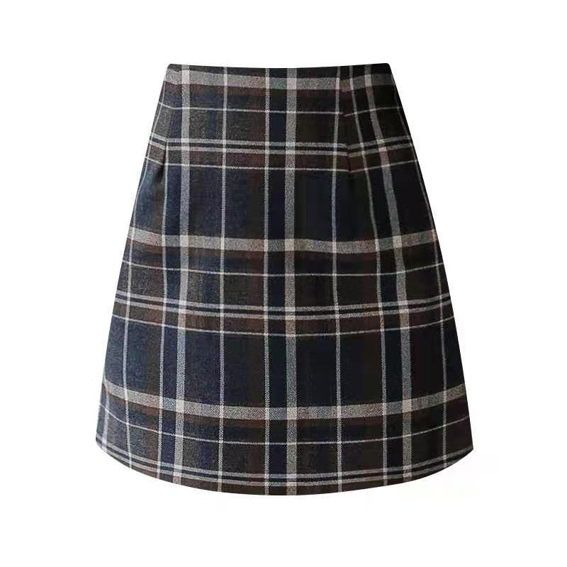 Women s Mini Woolen Short Skirt