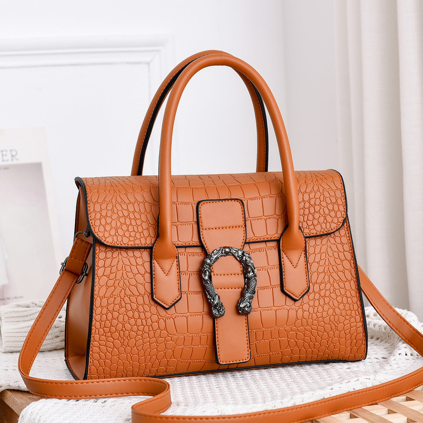 Korean Fashion Women's Bags Shoulder Diagonal Tote