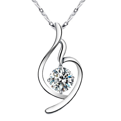 925 Sterling Silver Pendant Chain soft ladies fashion