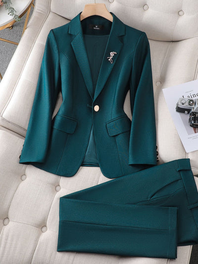 Business Suit Women's Fashion Casual Work Clothes