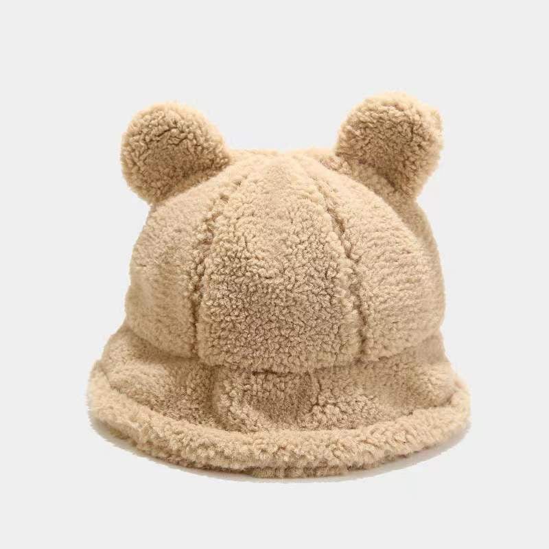 Thickened Lamb Wool Warm Casual Basin Hat