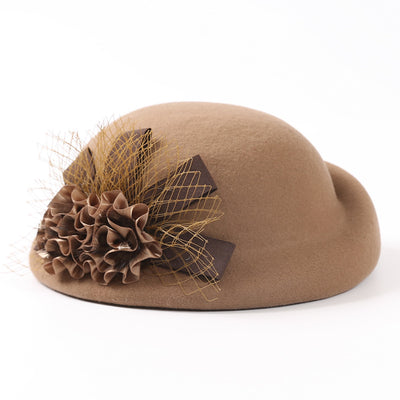 Women's All Match Elegant Buta Wool Beret